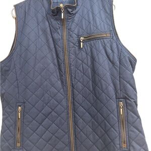 Pendleton Black Quilted Vest